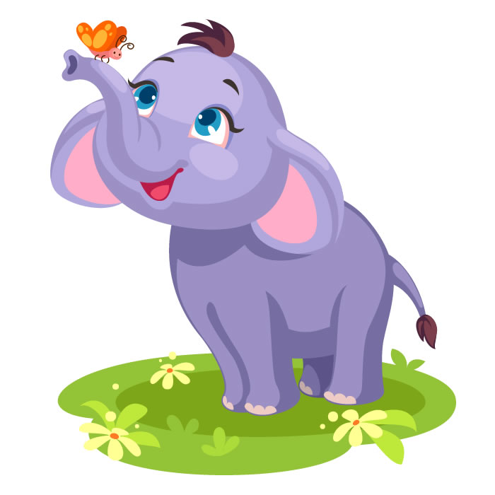 Слоны картинка для детей