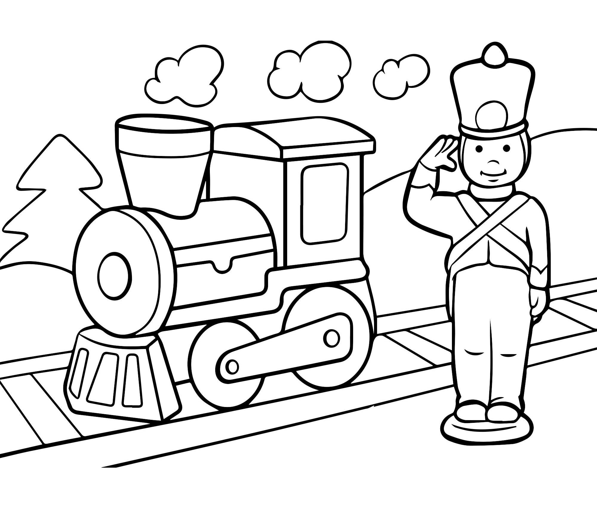 Игрушка поезд раскраска для детей