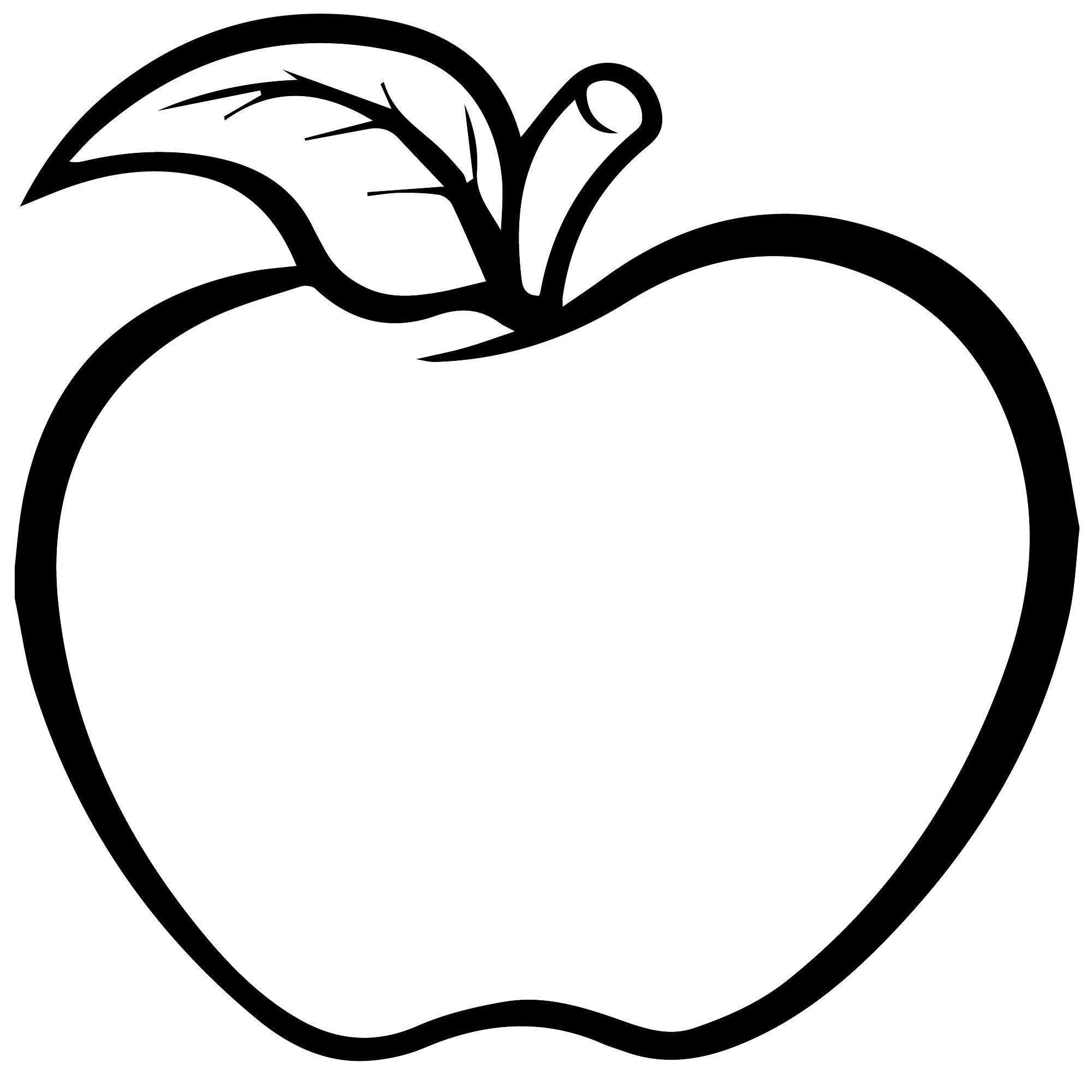 Большое яблоко раскраска для детей