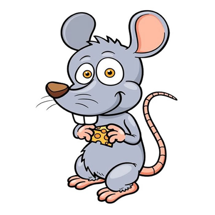Крыса в картинках и детских рисунках