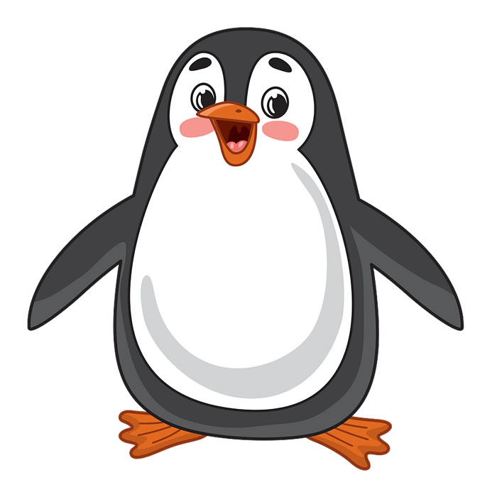 Красивый пингвин