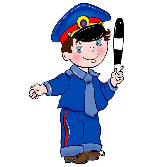 Раскраска профессия мальчик полицейский для детей распечатать