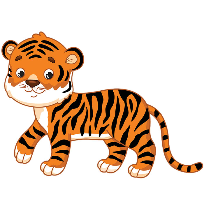 Раскраска Тигр Скачать И Распечатать