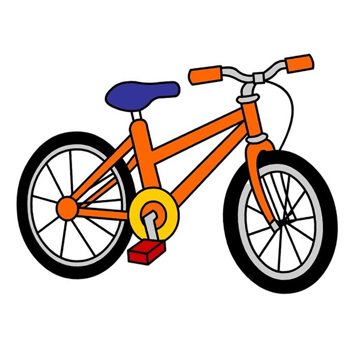 Велосипеды — раскраски для детей скачать онлайн бесплатно