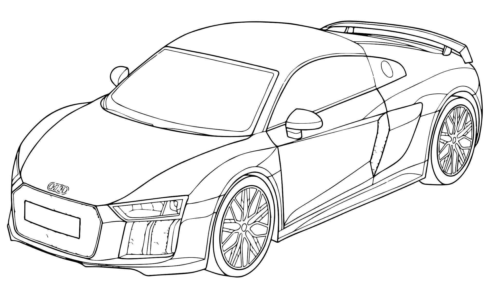 Распечатать раскраску 8. Машина Ауди раскраска сбоку. Раскраска Ауди р8. Раскраска Ауди р8 сбоку. Раскраска Audi rs7.