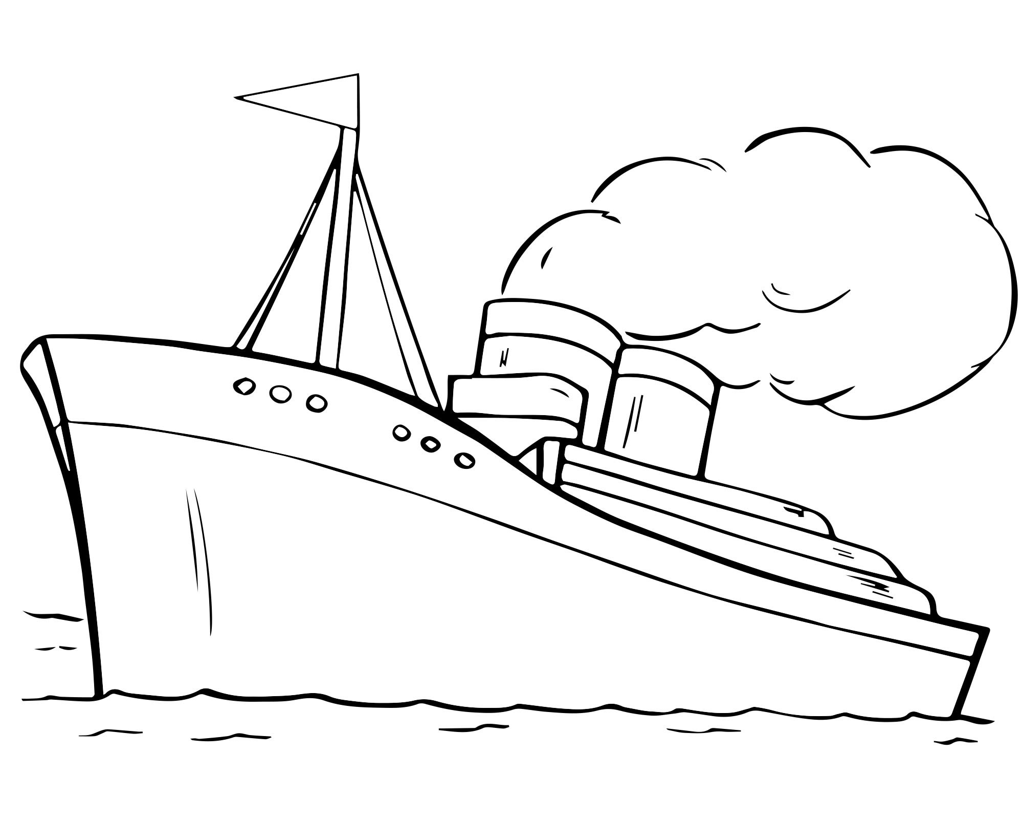 Рисунок корабля с парусами - 70 фото