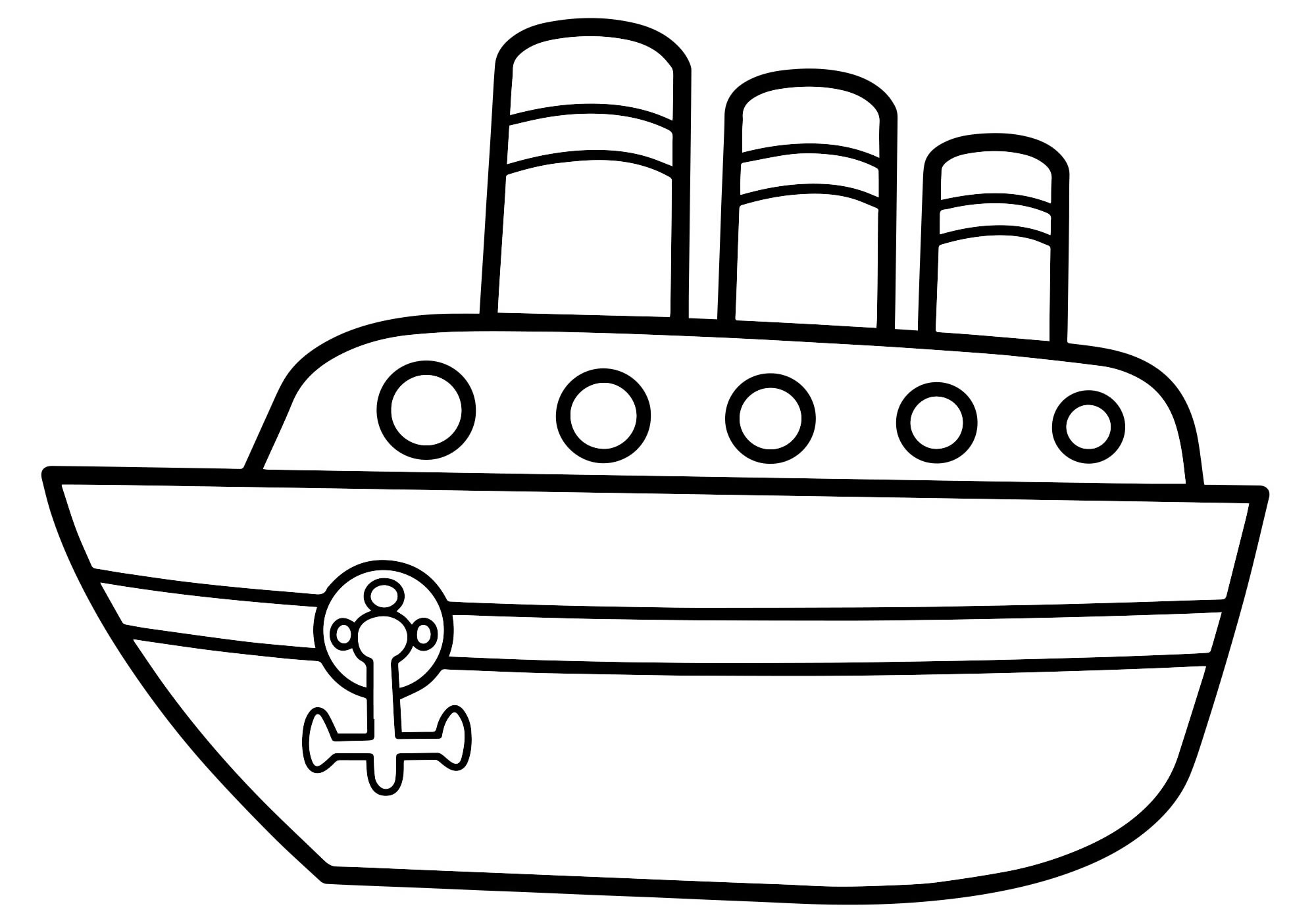 Корабли Раскраски для мальчиков