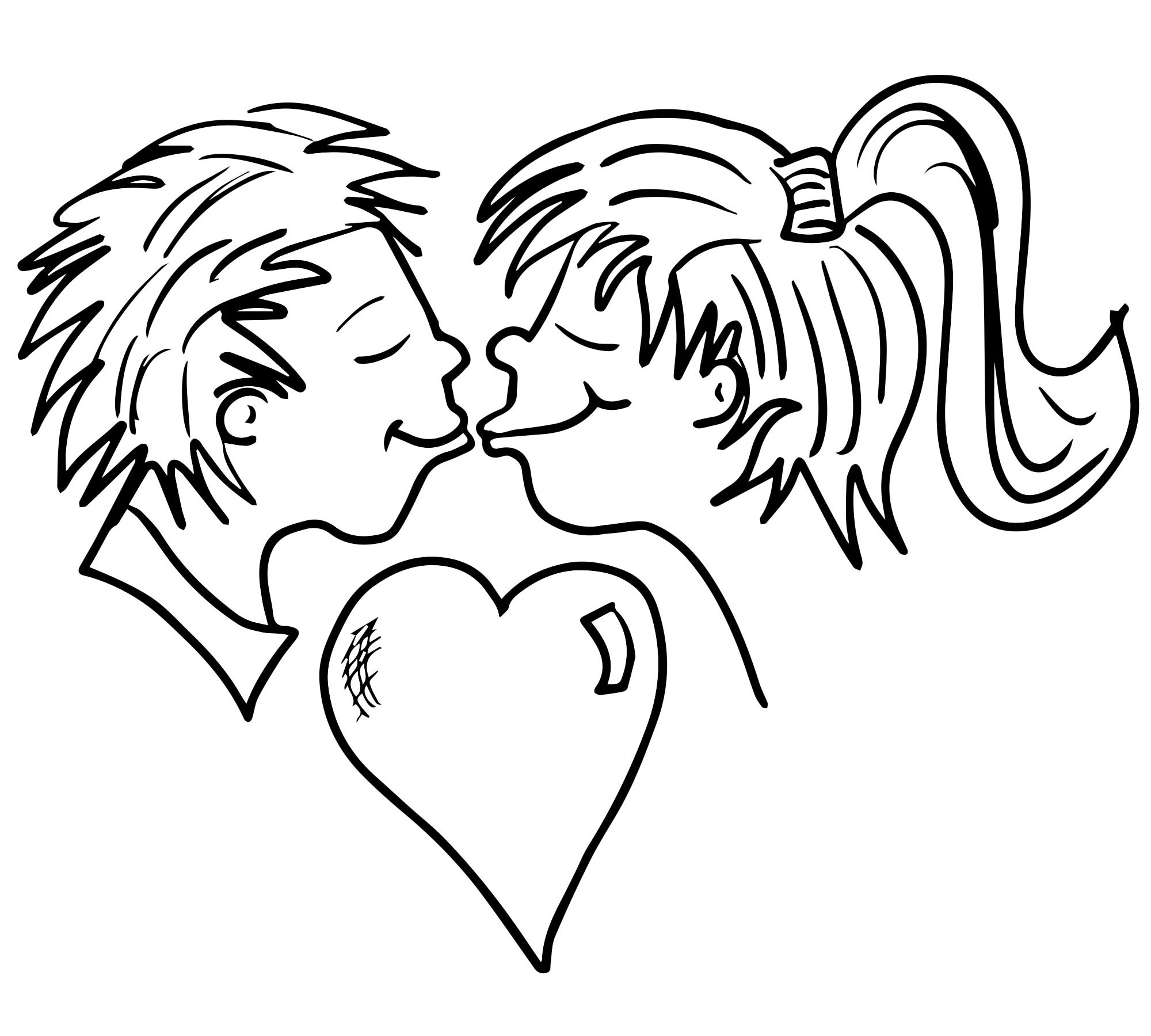 Картина раскраска Украинский поцелуй (KHO4876) Идейка (Без коробки)