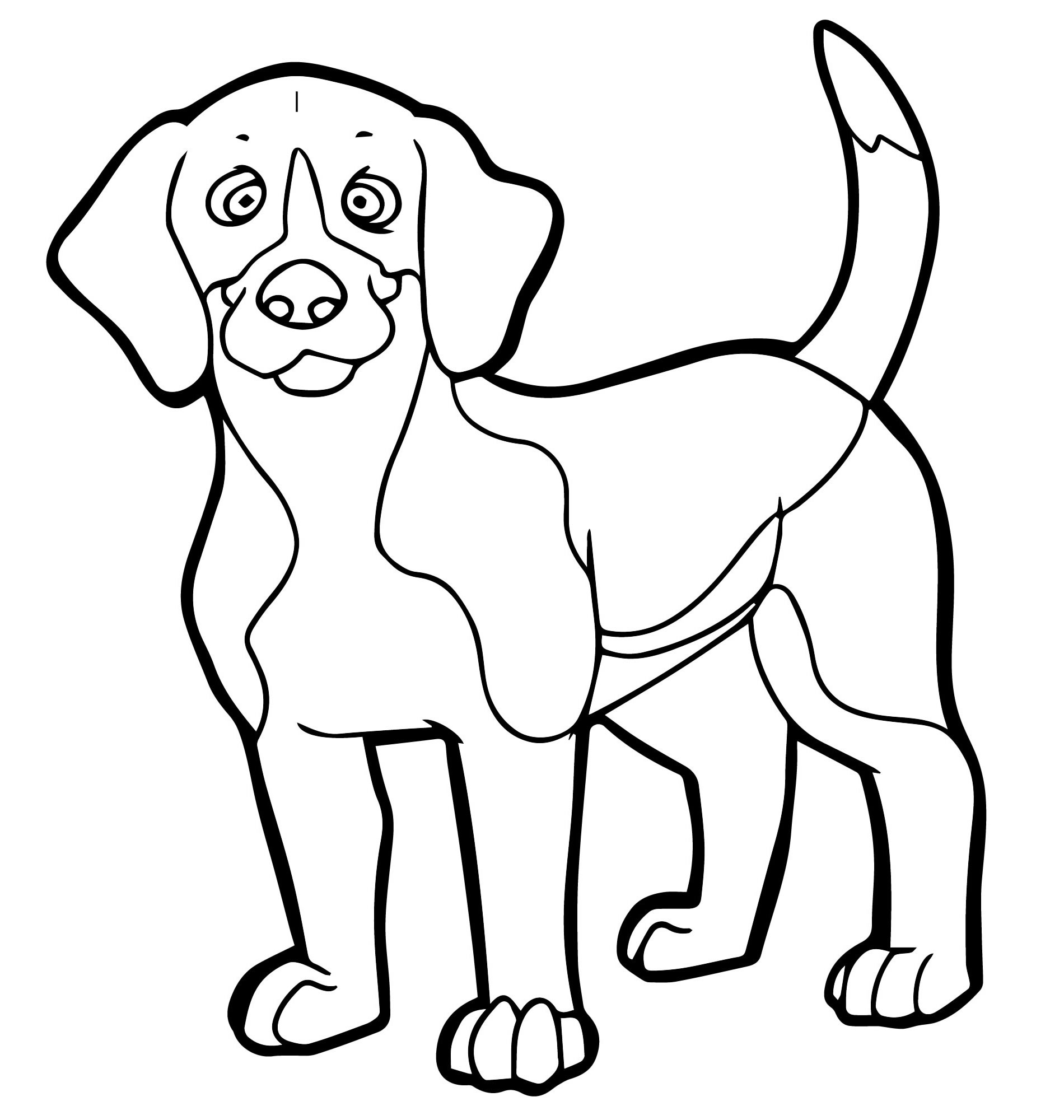 Собака печатать. Бака Бигль. Раскраска "собаки". Собака раскраска для детей. Собачка для рисования.