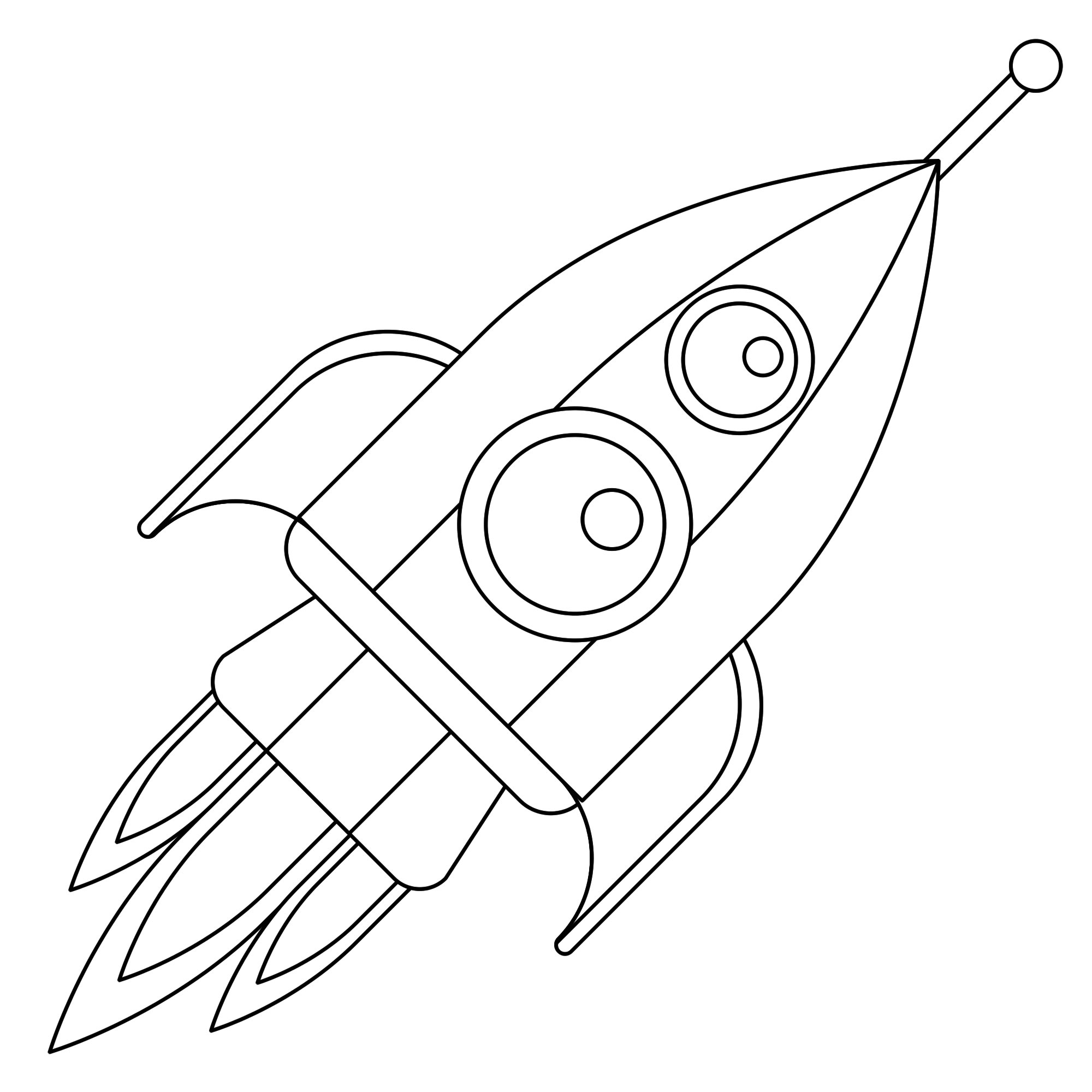 Раскраска Ракета - распечатать в формате А4 | Раскраски, Детские раскраски, Цифровая марка