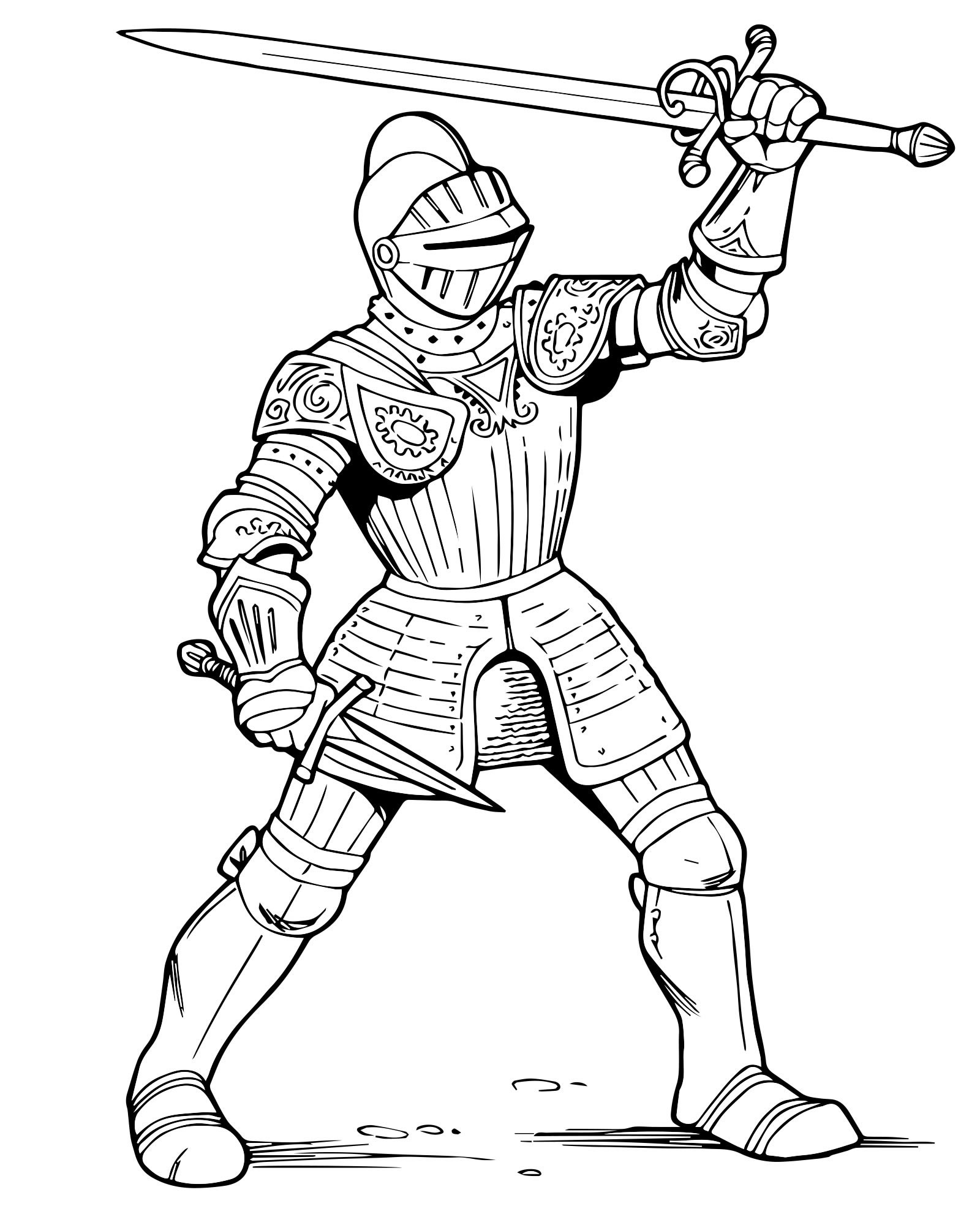 Рисунок рыцаря