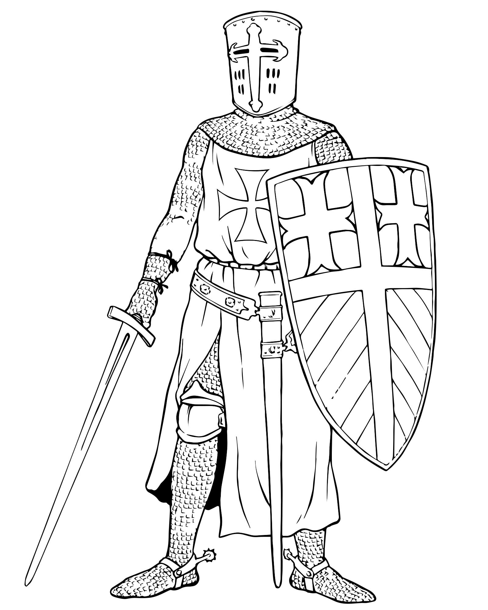 Древнерусский рыцарь Крестоносец