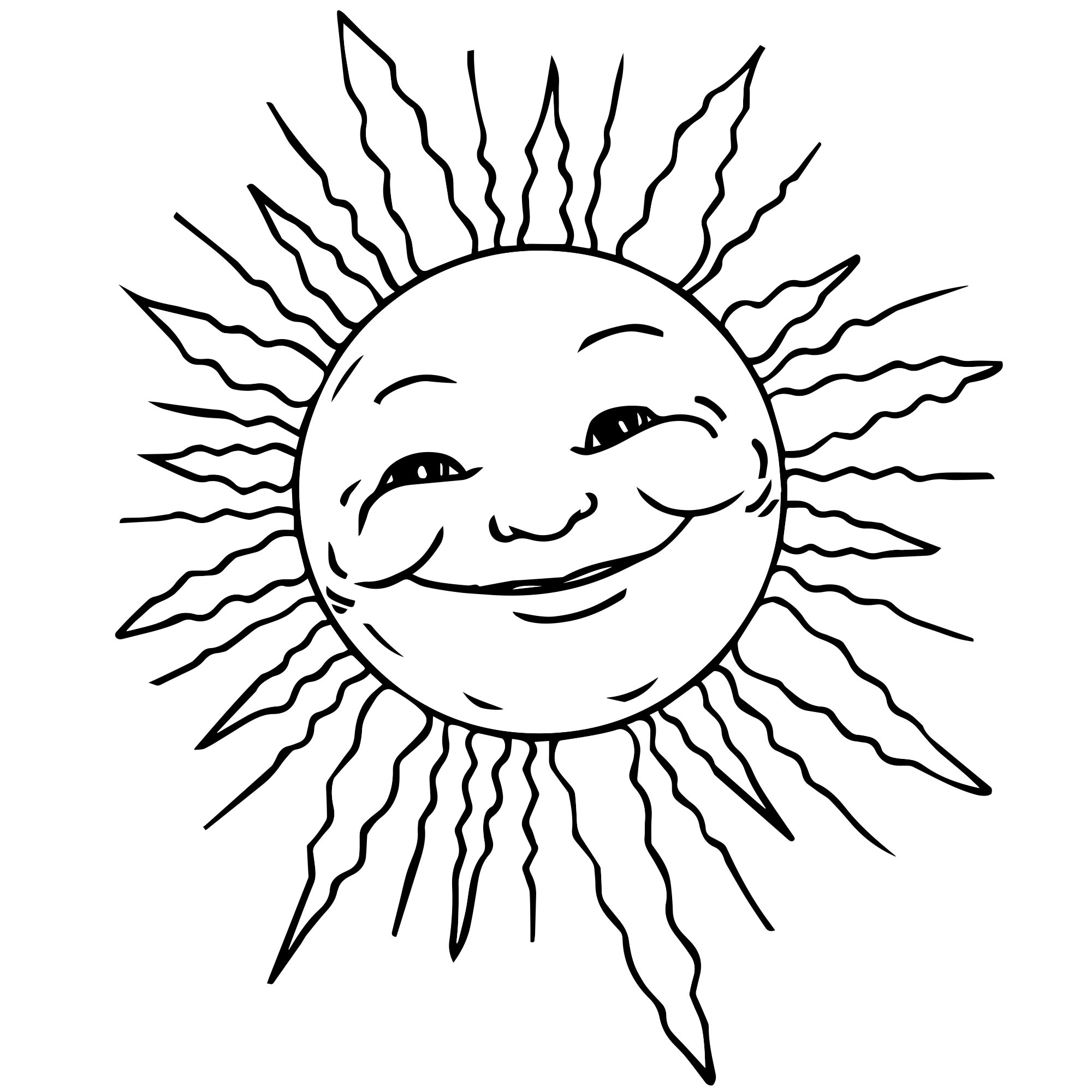 Планета солнце раскраска для детей