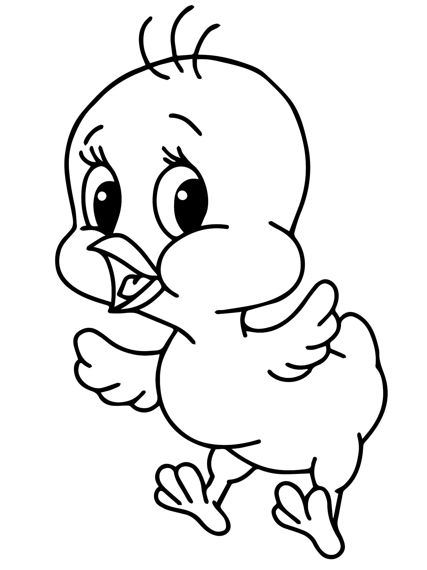 Раскраска цыплёнок | Раскраски для детей 3, 4, 5, 6, 7, 8 лет: 22 разукрашки